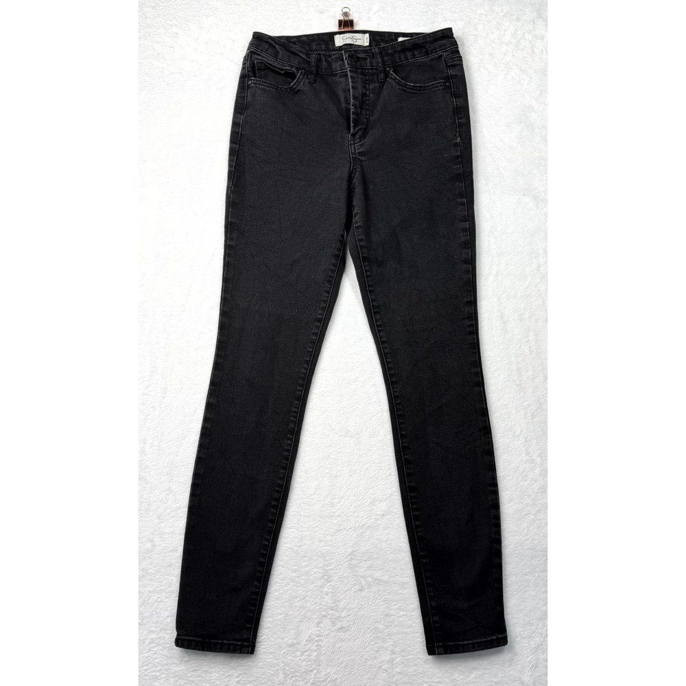 Jessica Simpson Adored High Rise Skinny Jeansโ Womens Size 4/27 Black Stretch